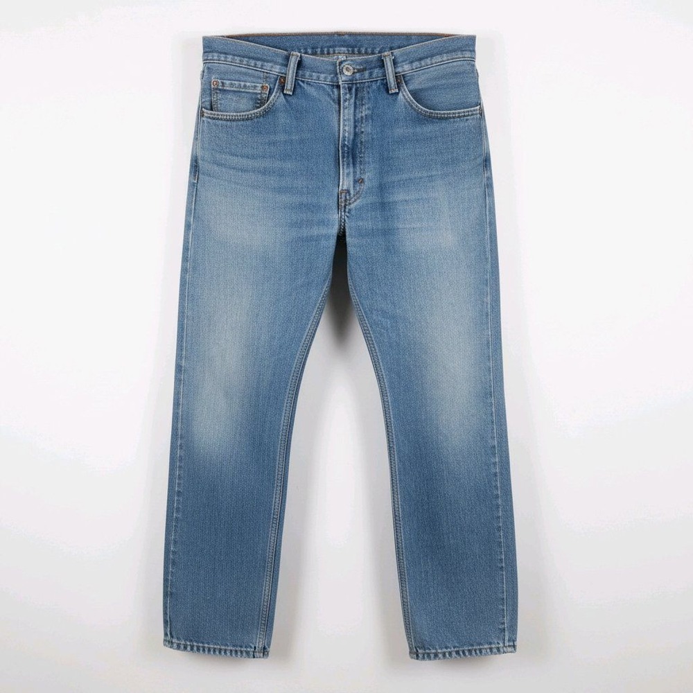 Levi Strauss 505 Mens Jeans‎ 36x29 Medium Wash Straight Fit Denim Pants